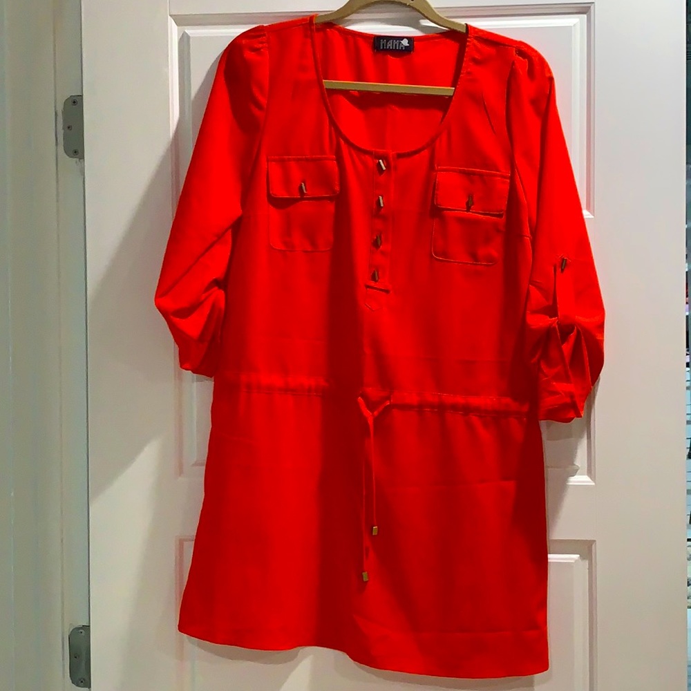 Red Dress Size Medium